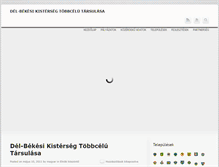 Tablet Screenshot of del-bekes.tarhely.com